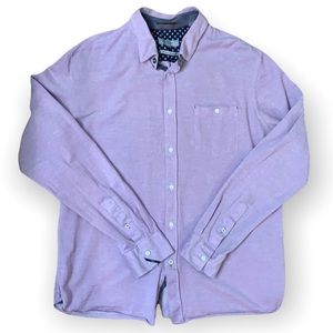 Ted Baker London purple textured button down